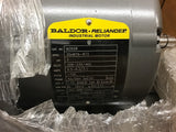Baldor M3558 2 HP AC Motor 208-230/460 volts 1800 Rpm 4P 56/56H Frame