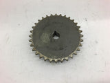 Martin 40B32 Sprocket 40 chain 32 Teeth 3/4" Bore