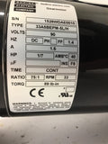 Bodine 1526WD Gearmotor 1/7 HP 33 RPM 75:1 Ratio 90V 1.6 Amps
