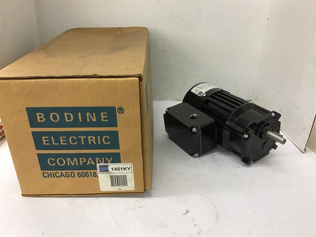 Bodine 34R4BFCI-Z2 50 Watt AC GearMotor 230 Volts Single Phase 6:1 Ratio