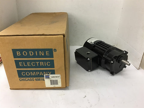 Bodine 34R4BFCI-Z2 50 Watt AC GearMotor 230 Volts Single Phase 6:1 Ratio