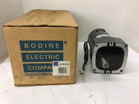 Bodine 42A5BEPM-E2 1/4 HP DC GearMotor 1/4 HP 130 Volts 15:1 Ratio