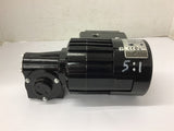 Bodine Electric 34R4BFCI-3F Gear Motor 1/15 HP 230 V Modified to 5:1 Ratio