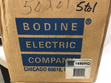 Bodine Electric 34R4BFCI-3F Gear Motor 1/15 HP 230 V Modified to 5:1 Ratio