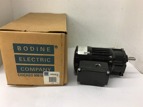 Bodine Electric 34R4BFCI-Z2 Gear Motor 1/15 HP 233 RPM 230V 6:1 Ratio