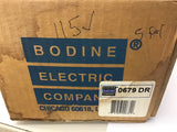 Bodine Electric 42R5BFCI-E1 Gear Motor 1/6 HP 340 RPM 115 V 5:1 Ratio