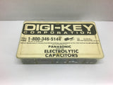 Digi-Key Panasonic Radial Lead Electrolytic Capacitors Assorted Lot