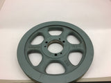 MASKA Cast Iron Single Sheave Pulley V Belt 9" OD x 1.5" Bore AK94H