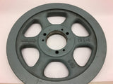 MASKA Cast Iron Single Sheave Pulley V Belt 9" OD x 1.5" Bore AK94H