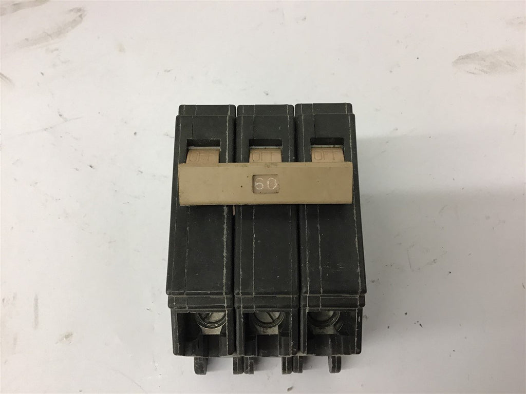 Cutler Hammer M-1641 Circuit Breaker 3 Pole 240VAC CTL Class CH3 Type