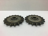 Fafnir 010-5017-S Idler Sprocket Fafnir 203KRR2 Bearing Lot of 2
