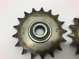 Fafnir 010-5017-S Idler Sprocket Fafnir 203KRR2 Bearing Lot of 2