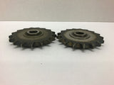 Fafnir 010-5017-S Idler Sprocket Fafnir 203KRR2 Bearing Lot of 2