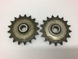 Fafnir 010-5017-S Idler Sprocket Fafnir 203KRR2 Bearing Lot of 2