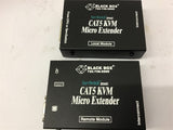 Black Box ACU3001A CAT5 KVM Micro Extender Full Kit