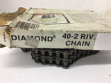 Diamond 40-2 RIV Roller Chain 64" Long
