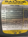 Baldor VM3158 AC Motor 3 HP 3450 RPM 2 Poles 208-230/460VAC 3 Phase 56C Frame