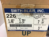 Smith Blair 22600035007000 Coupling 3.46" - 3.70" od 7 1/2" W