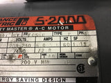 Reliance Electric P56H1339T AC Motor 2.0 HP 3450 RPM 2 Poles 208-230VAC 3 Phase