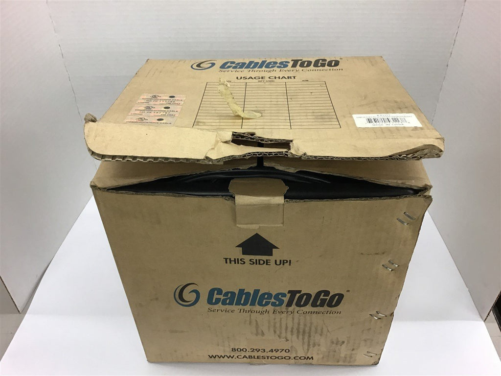 CablesToGo 43113 Siamese Cable RG-59/U Copper Center/Braid, 164f