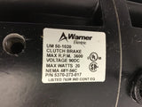 Warner UM 50-1020 Clutch Brake 90 VDC 20 Watts 48Y-56C Frame