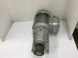 TYPSR665L-80L/4 .75 KW Gear Motor 250-305/432/528 Volts 80L Frame 1668 Rpm