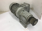 TYPSR665L-80L/4 .75 KW Gear Motor 250-305/432/528 Volts 80L Frame 1668 Rpm