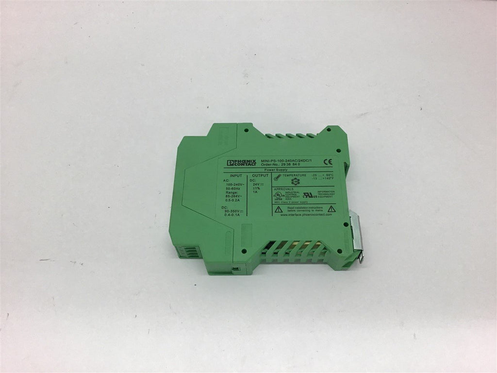 Phoenix Contact MINI-PS-100-240AC/24DC/1 Power Supply