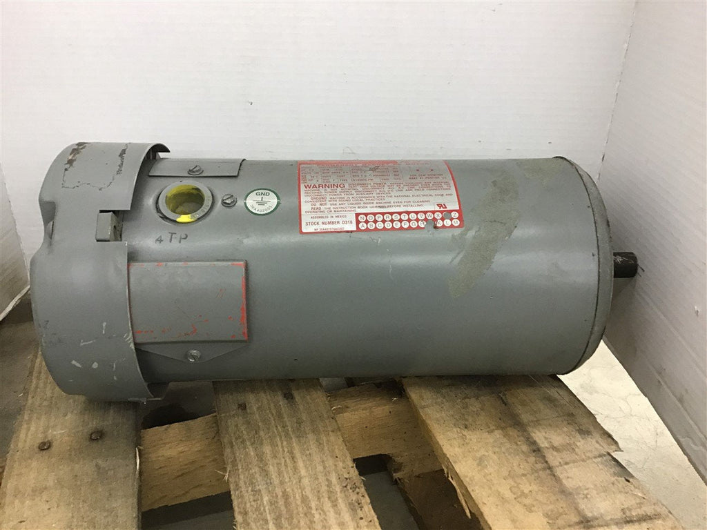 GE 5CD124TP001B 2 HP AC Motor 180 Volts 1750 Rpm CD149ATC-PM