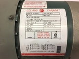 Leland Faraday M-6250E 1/2 HP AC Motor 208-230/460 Volts 1800 Rpm 4P 56 Frame