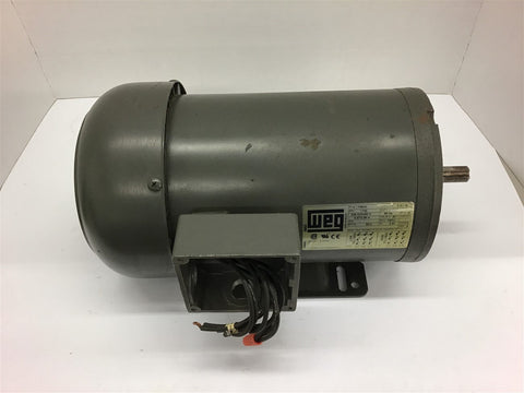 Weg 00218ES3EF56HC 2 HP AC Motor 208-230/460 Volts 1800 Rpm 4P 56HC Frame