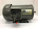Weg 00218ES3EF56HC 2 HP AC Motor 208-230/460 Volts 1800 Rpm 4P 56HC Frame