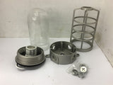 RAB VX100DG Vaporproof Fixture Ceiling Mount 150W