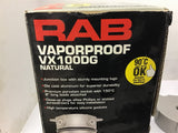 RAB VX100DG Vaporproof Fixture Ceiling Mount 150W