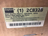 Dayton 2C832B Wall Shutter Motor 120/240V 60HZ