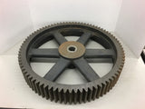 Browning Gear Pulley NCS380 1"Pitch 2 1/8" OD Bushing 1 3/8" Bore 3/8" Key