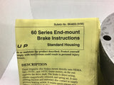 Dings Dynamics 2-62006-524-U1 Magnetic Disk Brake 230/460V 1PH 60Hz