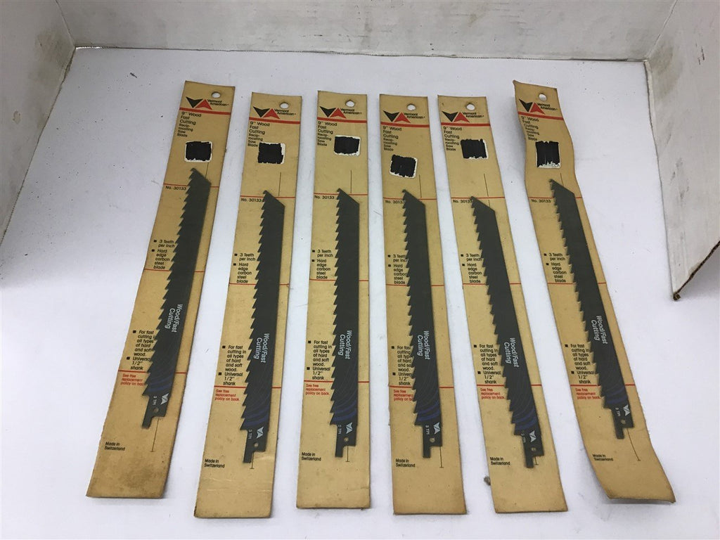 Vermont American 9" Blade 30133 Lot Of 6