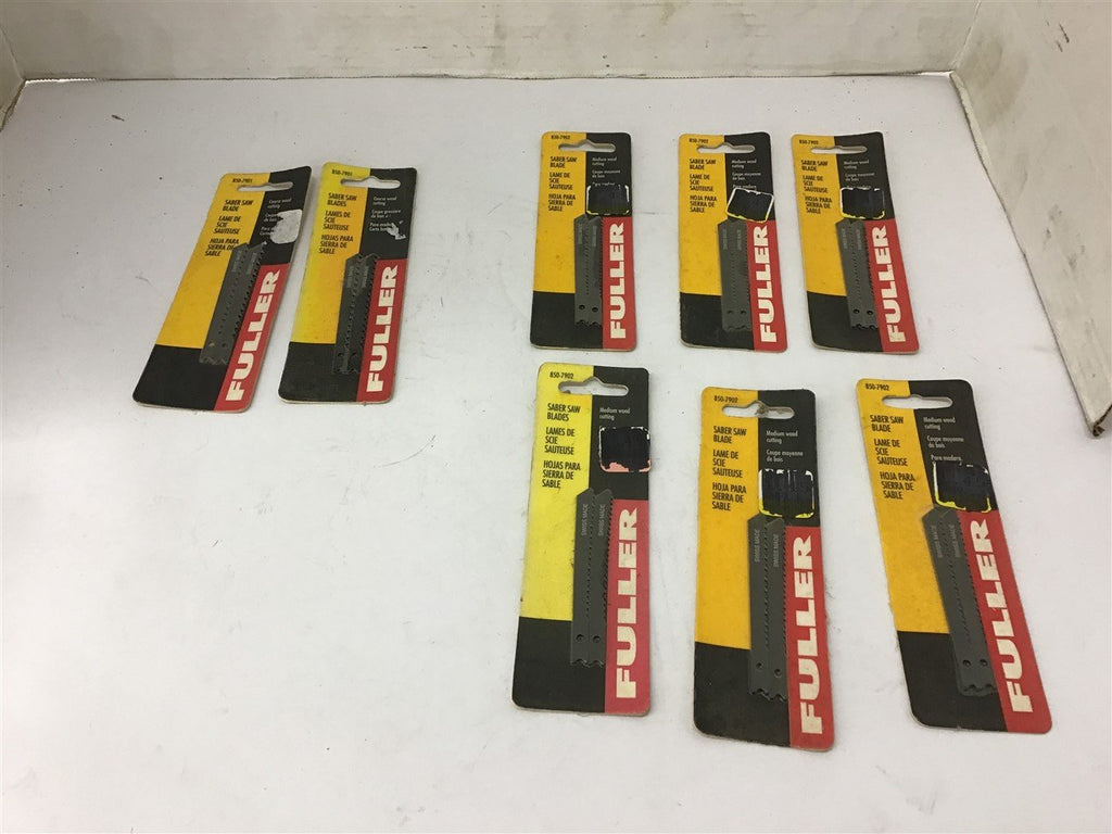 Fuller 850-7901 Saw Blades Lot of 2 & Fuller 850-7902 Saw Blades Lot of 3