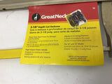 GreatNeck 3-1/8" Depth Cut Hacksaw & Vermont American Saw Blade 12"