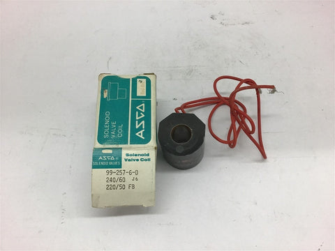 ASCO 99-257-6-D Solenoid Valve Coil 240/60 220/50