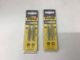 Megapro 9BPSL2AB Shaflok Bits Lot Of 2