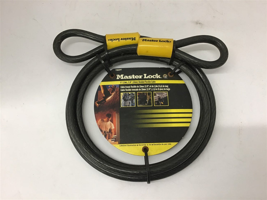 Mater Lock Braided Flexible Cable 6'