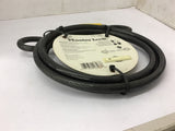 Mater Lock Braided Flexible Cable 6'