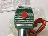 Asco 8321G004 Solenoid Valve 10-200 PSI 3/8 Pipe 6.1W 60Hz /8.1W 50Hz