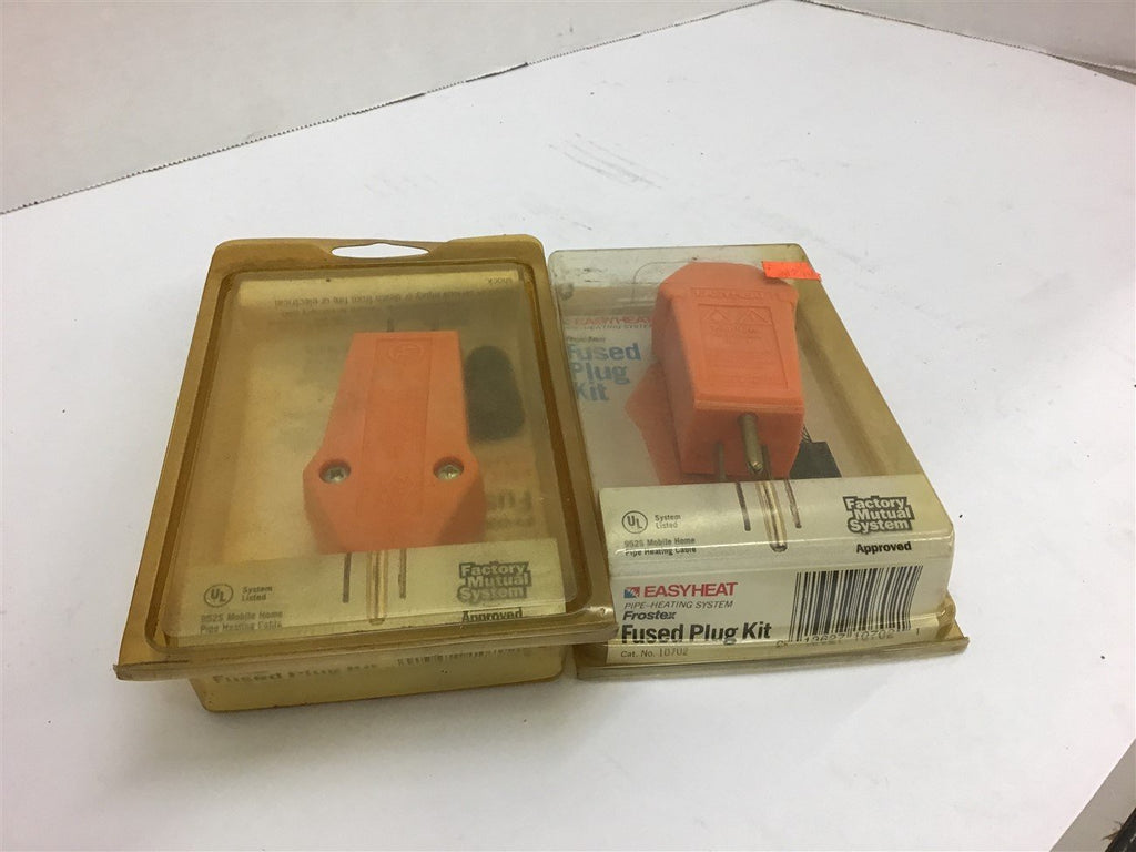 Easy Heat 10702 Frostex Fused Plug Kit Lot of 2