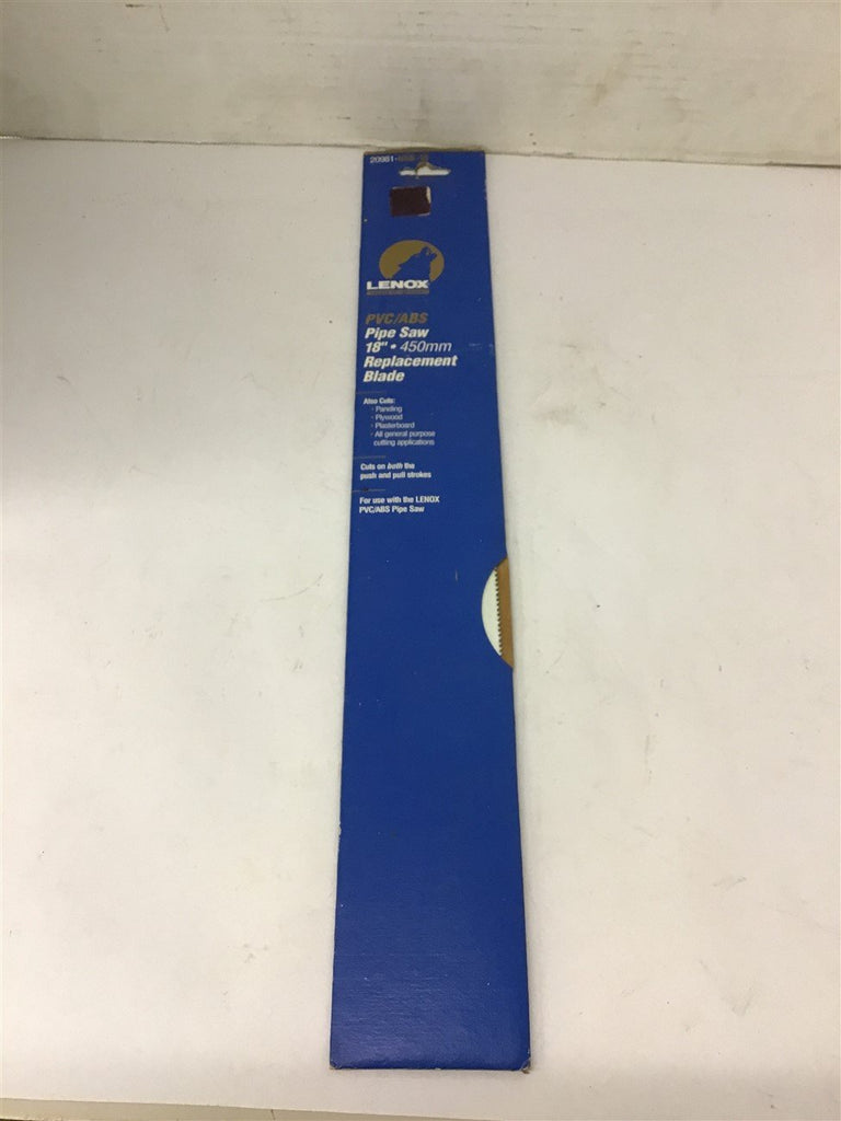 Lenox Pvc/Abs Pipe Sawblade 18"