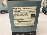 Energetic Soft White 8 Watt = 45W Dimmable Light Bulbs Light Bulbs Lot Of 6
