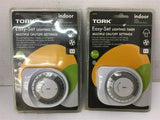 Tork 401A Easty-Set Lighting Timer Indoor Lot of 2