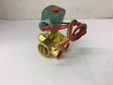 Asco 8321G002 Solenoid Valve 3/8 Pipe 3 W 200 PSI